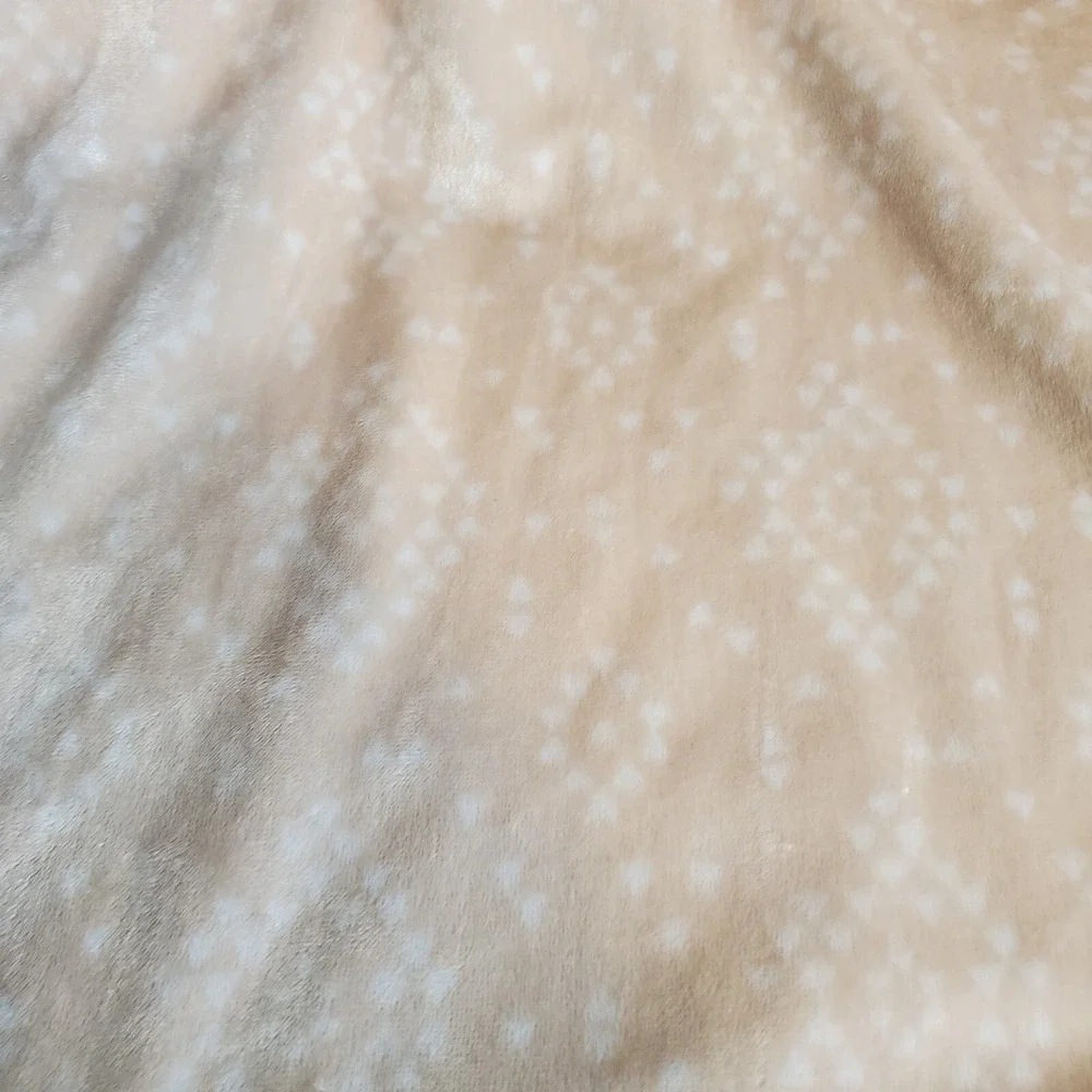 Hippie Baby Reversible Minky Blanket 30 x 39 - Peach & Southwest Arrows‎ FLAWS